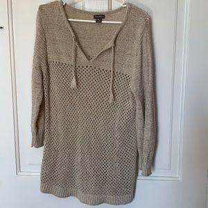 XL American Eagle crochet top